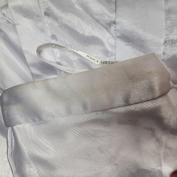 Gunne Sax Sleeveless Mini Ruffled Vintage Prom Dress Size 7 - Picture 13 of 14